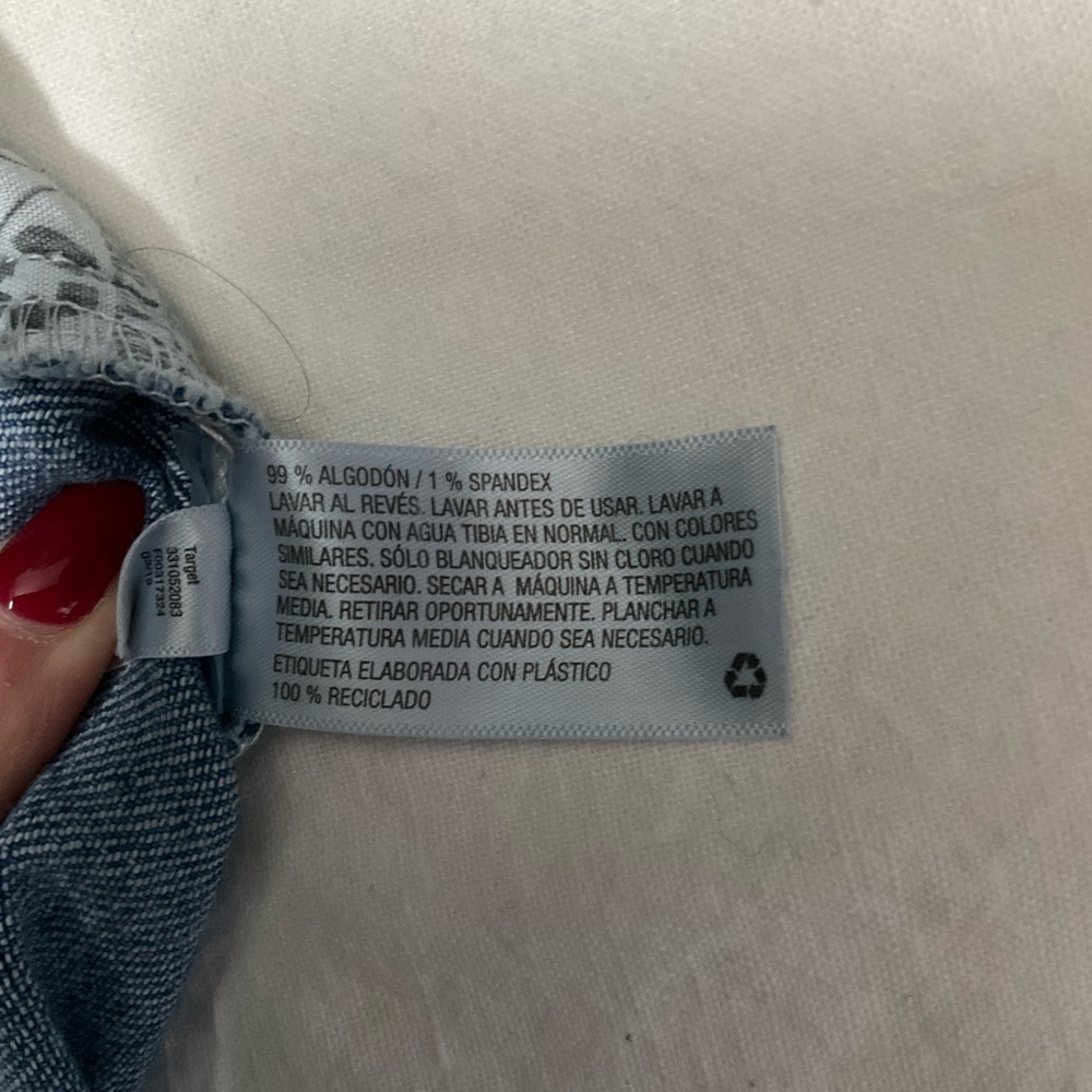 Wild Fable Light Blue Jean Shorts - Picture 4 of 8